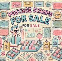 Postage stamps for sale