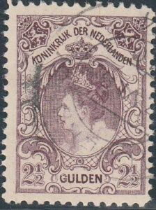 Postage stamp of Queen Wilhelmina