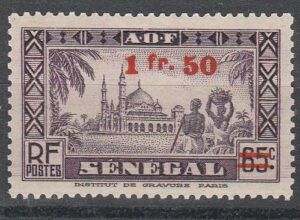 Postage stamp of French West Africa